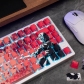 Sakura Raven Makima 104+27 / 26 PBT Dye-subbed Doubleshot Backlit Keycaps Set for Mechanical Keyboard